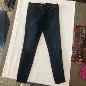Abercrombie and Fitch low-rise denim skinny jeans
